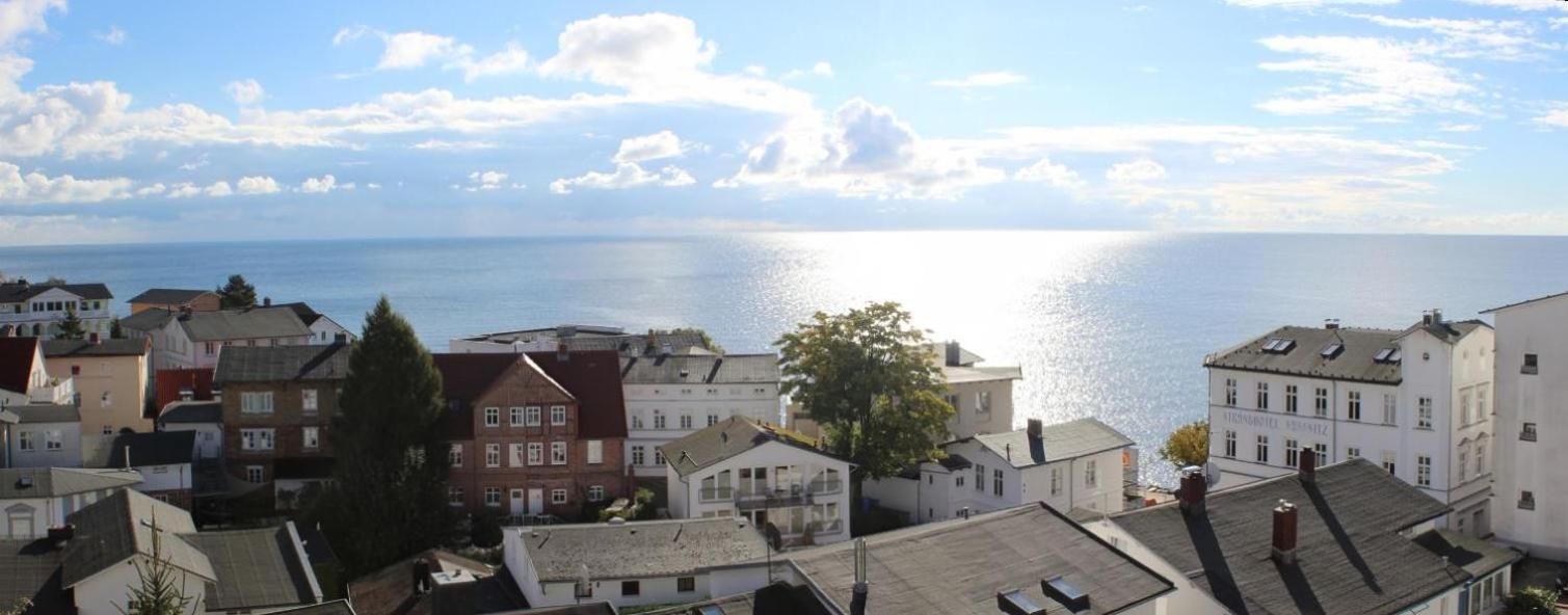 Villa Fernsicht - Wohnung Nr 1 - Mit Meerblick Sassnitz Exterior photo